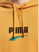 Puma Sudadera Downtown Logo naranja