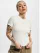 Puma T-Shirt Classics Ribbed Slim beige