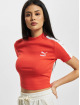 Puma t-shirt Rib Mock Neck rood