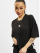 Puma T-Shirt Classics Oversized Splitside schwarz