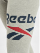 Reebok Leggings/Treggings Identity Big Logo Cotton szary