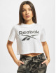 Reebok T-Shirt Identity Crop blanc