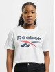 Reebok T-Shirt Identity Crop weiß