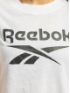 Reebok T-skjorter Identity Crop hvit
