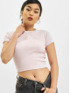 Reebok Tričká Cl Wde Ribbed ružová