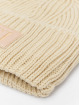 Sean John Beanie Monogram Patch Knit beige