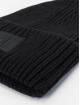 Sean John Beanie Monogram Patch Knit black