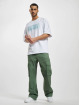 Sean John Cargo Script Logo Knee Patch oliva