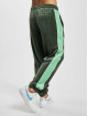 Sean John Jogginghose Script Logo Colorblock Velours olive