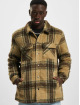 Sean John Overgangsjakker Script Logo Brushed Flannel brun