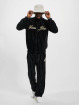 Sean John Overgangsjakker Vintage Pinstripe sort