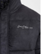 Sean John Puffer Jacket Script Logo Peached schwarz