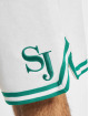 Sean John Shorts Monogram Logo Basketball Terry bianco
