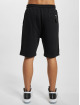 Sean John Shorts Script Logo Terry schwarz