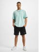 Sean John T-shirt Monogram Logo Devoré Velours grön