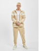 Sergio Tacchini Collegepuvut Velour Damarindo beige