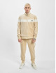 Sergio Tacchini Collegepuvut Velour Damarindo beige