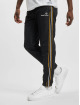 Sergio Tacchini Joggingbyxor Lista svart