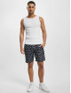 Sergio Tacchini shorts Ripetizione zwart