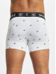 Sik Silk Boxerky Logo Print 3-Pack biela