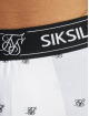 Sik Silk Boxerky Logo Print 3-Pack biela