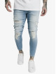 Sik Silk Jean skinny Distresed bleu