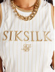 Sik Silk Kleid Luxe Basketball beige