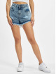 Sik Silk Short Rise Denim blue