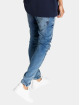Sik Silk Slim Fit Jeans Distressed Denim Slim Fit modrá