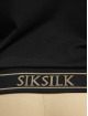 Sik Silk Sweat capuche Leopard Print Panelled noir