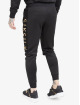 Sik Silk Sweat Pant Fitted Panel black