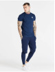 Sik Silk Sweat Pant Core Fitted blue