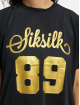 Sik Silk T-paidat Oversize Mesh musta