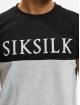 Sik Silk t-shirt Cut & Sew Gym Football zwart