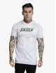 Sik Silk T-Shirty Marble Stretch Sports szary