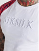 Sik Silk T-skjorter Raglan Rose hvit