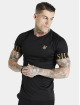 Sik Silk T-skjorter Short Sleeve Dynamic Tech svart