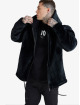 Sik Silk Winter Jacket X Messi Faux Fur black