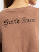 Sixth June Sweat & Pull Gothic Embroidery beige