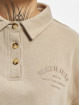 Sixth June t-shirt Polo Crop beige