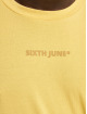 Sixth June T-Shirt Basic Logo gelb