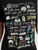 Sixth June T-Shirt Multi Logo noir