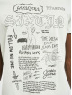 Sixth June T-Shirt Graffiti Print weiß