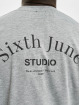 Sixth June T-Shirty Studio szary