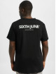 Sixth June T-skjorter Reflective svart