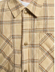Southpole Bundy na přechodné roční období Flannel Quilted Shirt béžový