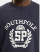 Southpole Camiseta de manga larga College azul