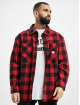 Southpole Chemise Check Flannel rouge