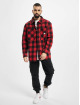 Southpole Chemise Check Flannel rouge