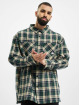 Southpole Chemise Check vert